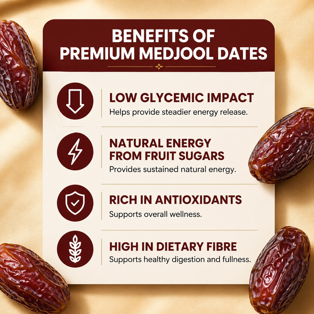 Medjool Dates – 200g Thumbnail