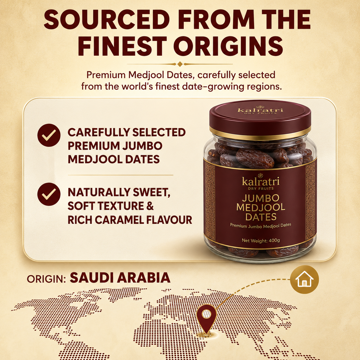 Medjool Dates – 200g Thumbnail