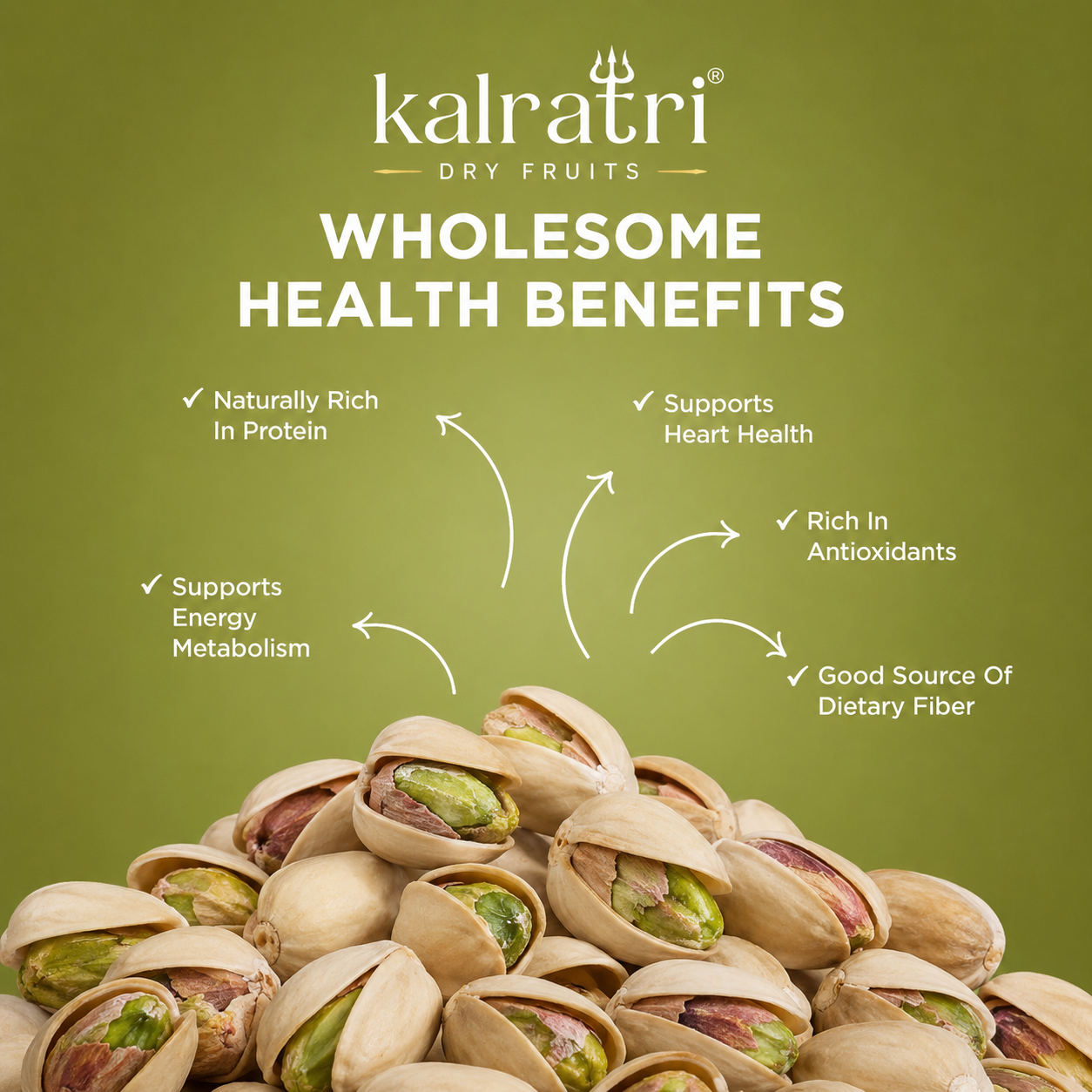 California Pistachios Roasted & Lightly Salted – 200g Thumbnail