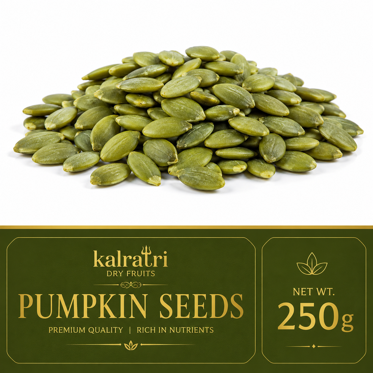 Roasted Unsalted Pumpkin Seeds – 200g Thumbnail