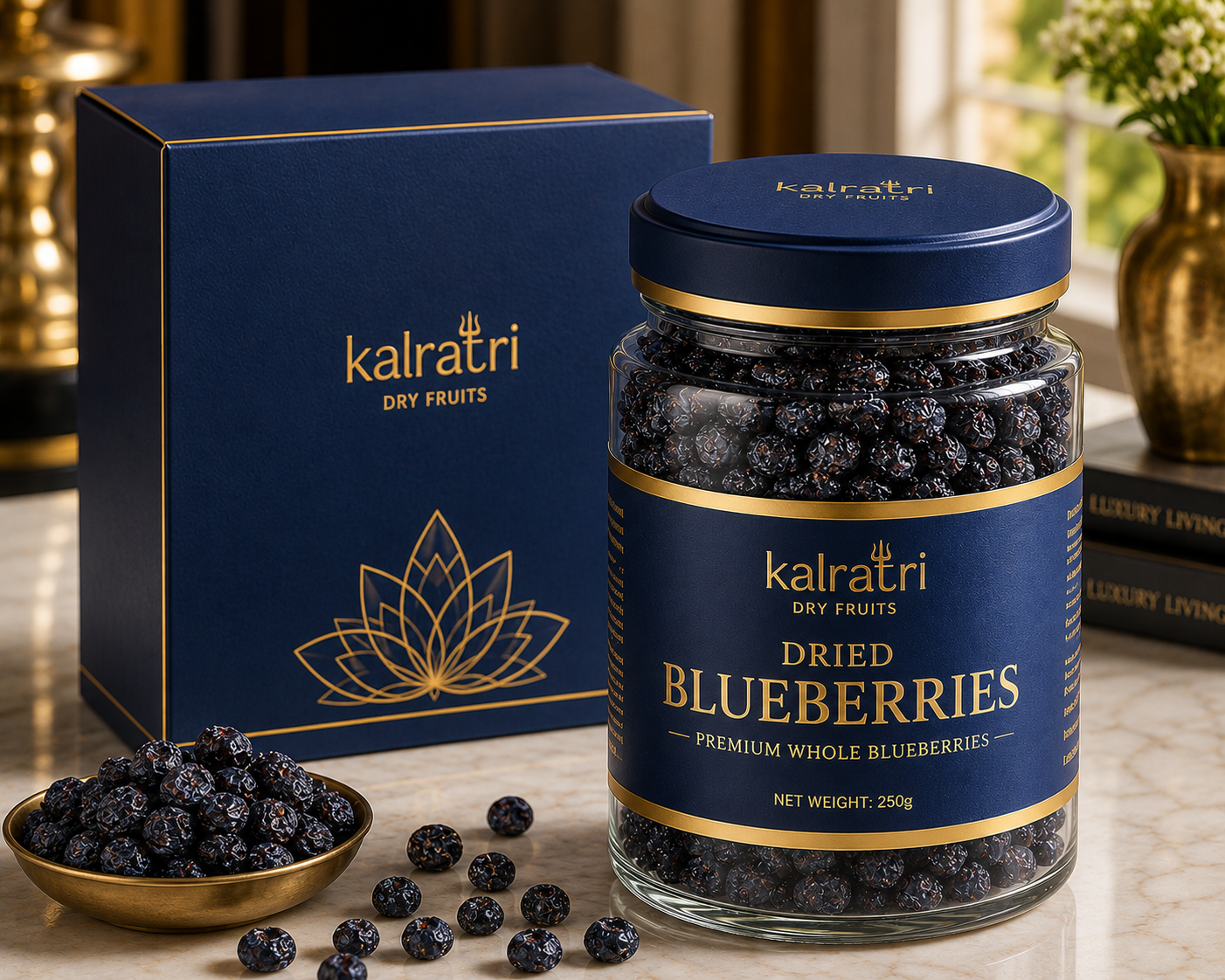 Dried Blueberries – 200g