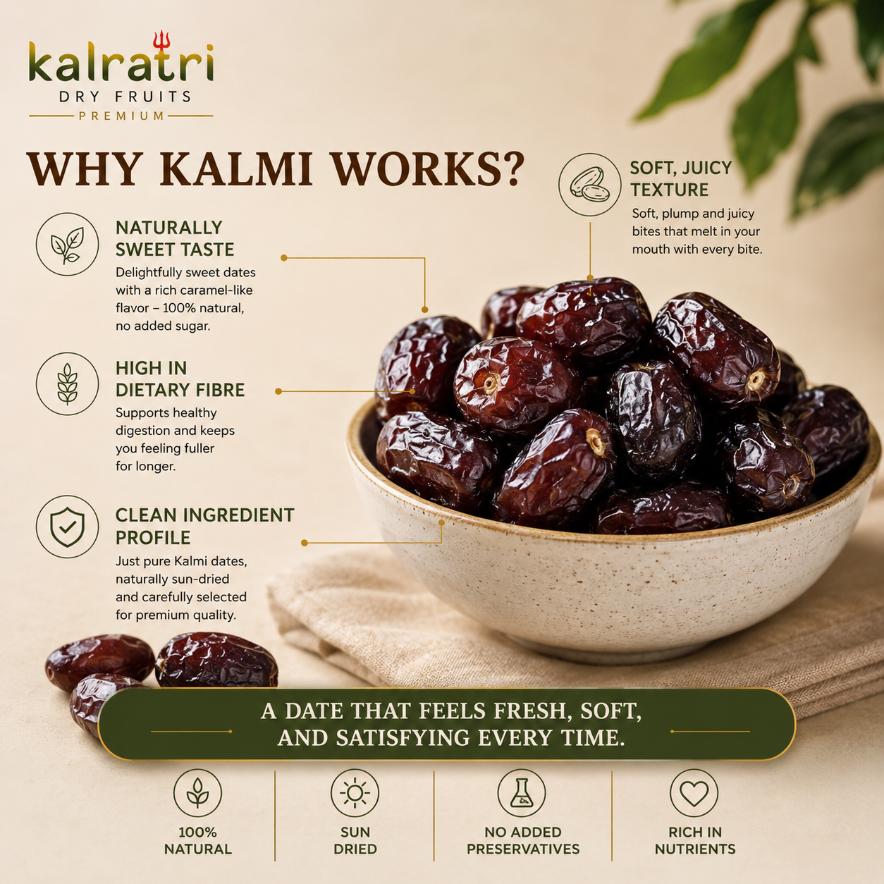Kalmi Dates – 200g Thumbnail