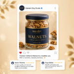 California Walnut Kernels - 200g - Image 2