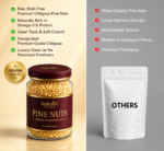 Raw Pine Nuts - 200g - Image 3
