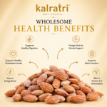 Roasted Almonds Lightly Salted 200g – Californian Almonds - Image 2