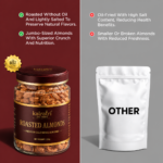 Roasted Almonds Lightly Salted 200g – Californian Almonds - Image 4