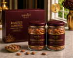 Roasted Salted Almonds (Pack of 2 x 200g Each ) - 400g