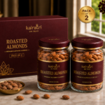 Roasted Salted Almonds (Pack of 2 x 200g Each ) - 400g