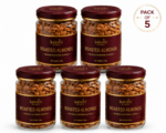 Roasted Salted Almonds (Pack of 5 x 200g Each ) - 1kg