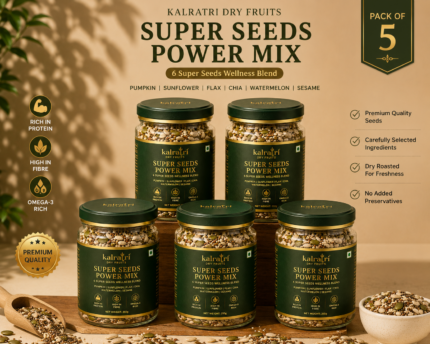 Super Seeds Mix (Pack of 5 x 200g Each) - 1kg