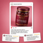 Cranberries Dried & Sliced - 200g - Image 3