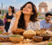 Young Indian professionals enjoying protein-rich snacks like almonds, pistachios, seeds, yogurt, and legumes as part of a healthy, high-protein lifestyle.